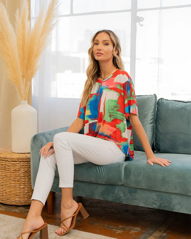 Sew In Love Full Size Round Neck Short Sleeve T-Shirt