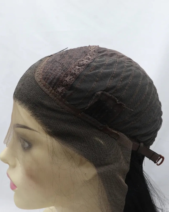 13*3" Lace Front Wigs Synthetic Long Straight 24" 130% Density