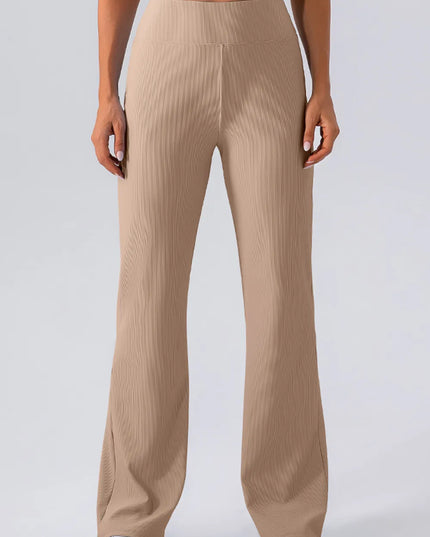 High Waist Straight Active Pants 