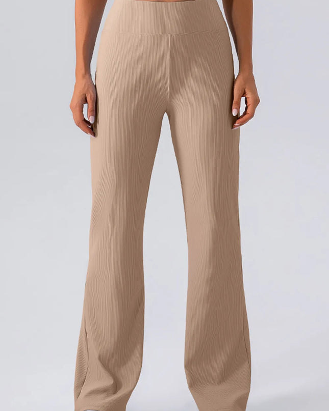 High Waist Straight Active Pants 
