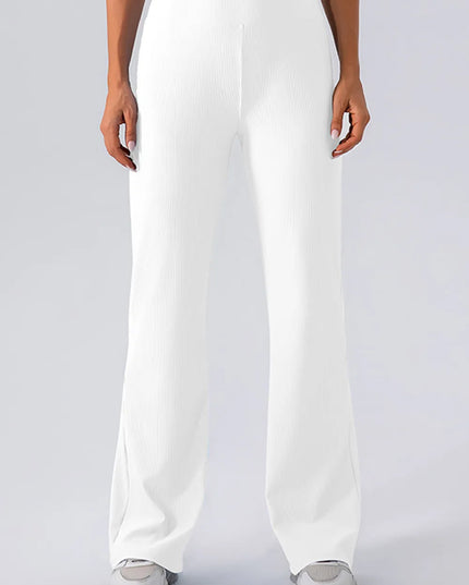 High Waist Straight Active Pants 