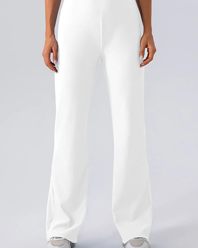 High Waist Straight Active Pants 