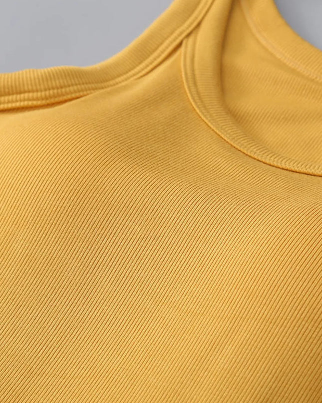 Round Neck Tank with Bra