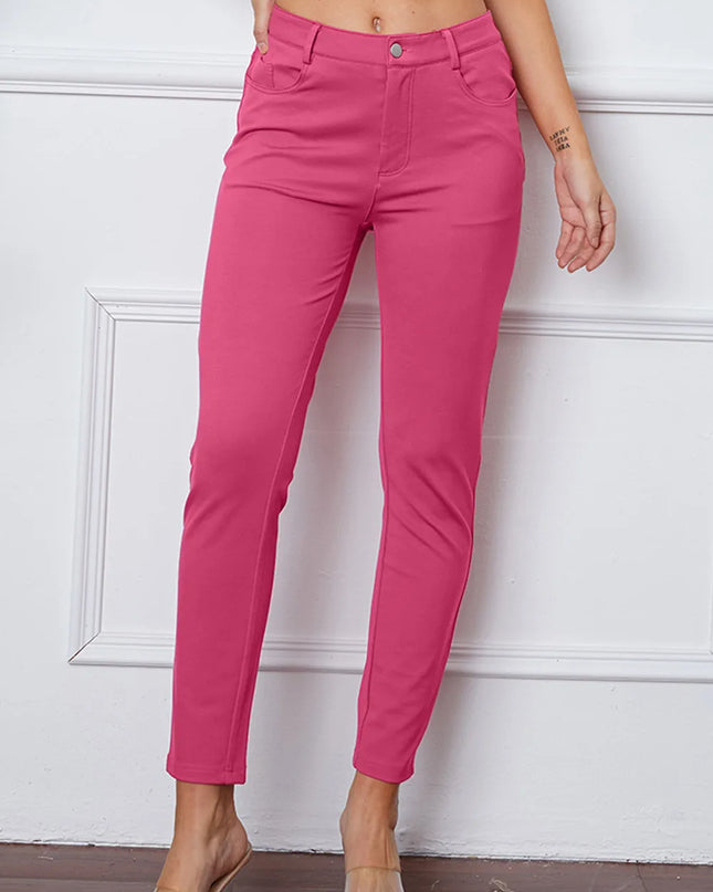 StretchyStitch Pants by Basic Bae