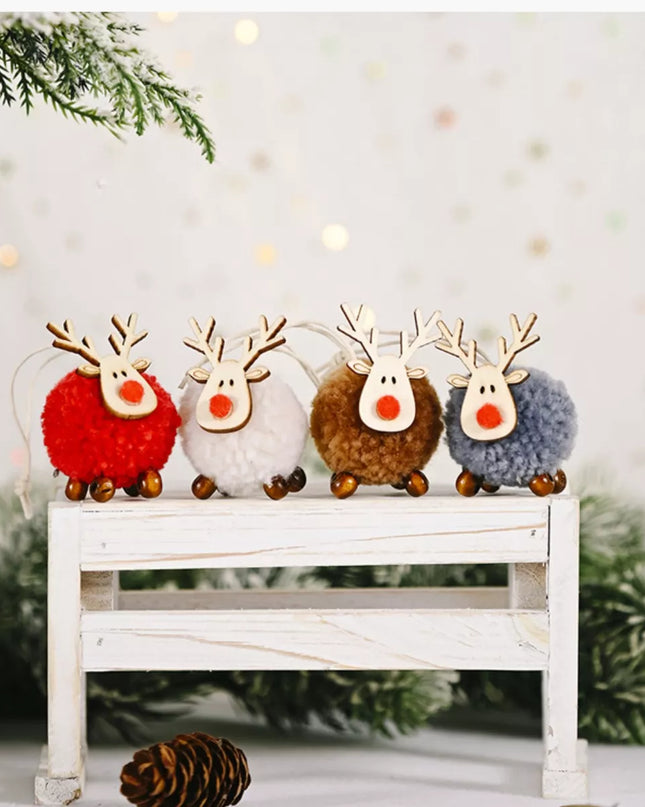 Christmas Reindeer Decorative Ornament