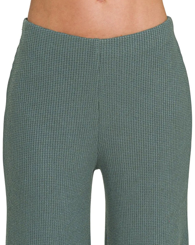 Zenana Mock Neck Top and Pants Sweater Set