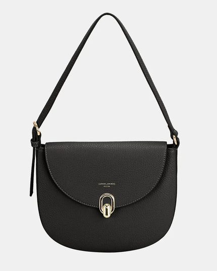 David Jones Metal Buckle Shoulder Bag 