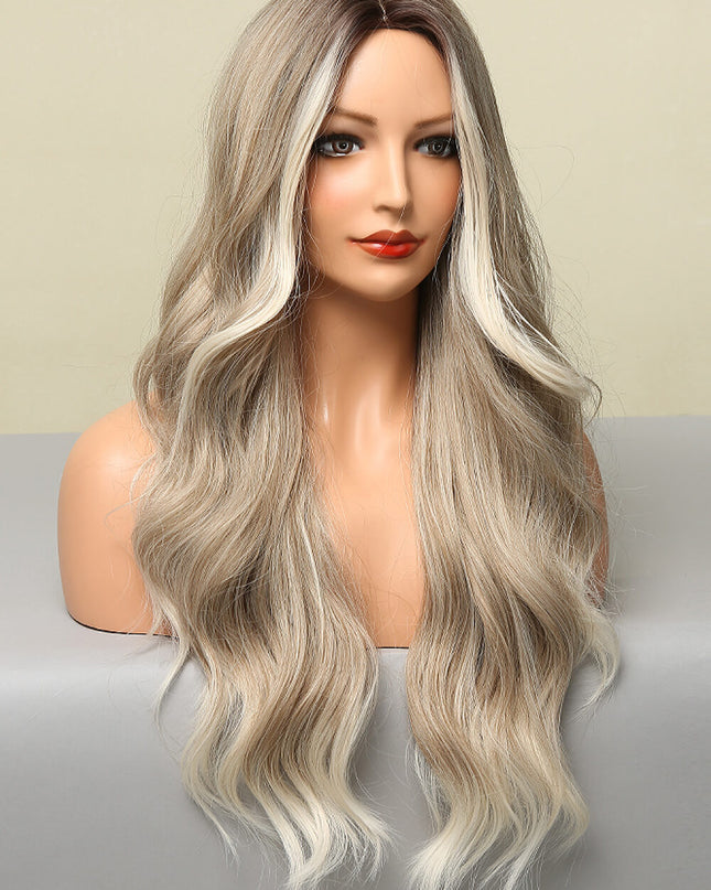 Full Machine Made Long Wave Wigs 26'' 