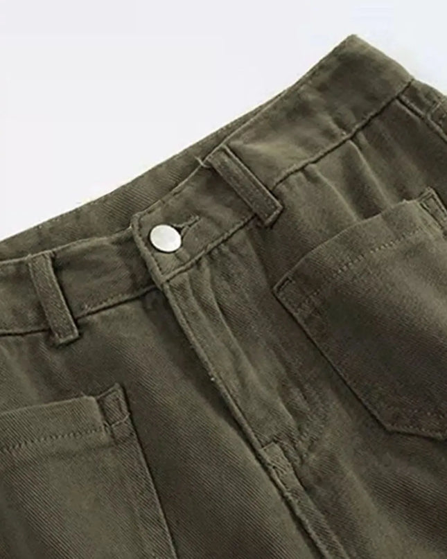 Full Size Wide Leg Pants with Pockets Plus Size