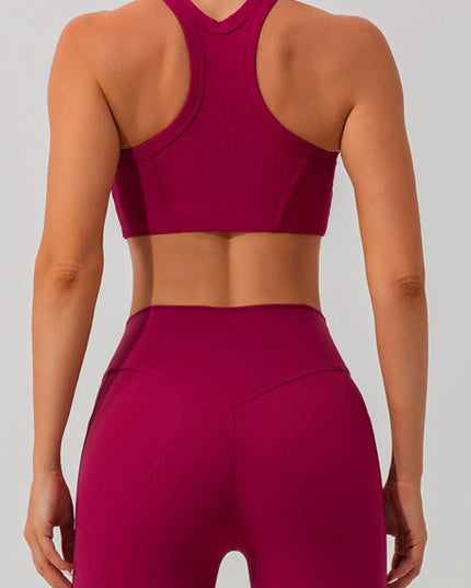 Round Neck Racerback Active Tank 