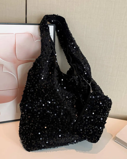 Sequin Polyester Handbag 