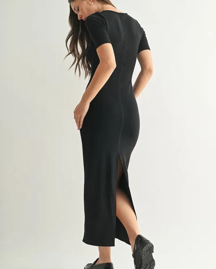 MONO B Laguna Soft Drape Maxi Dress