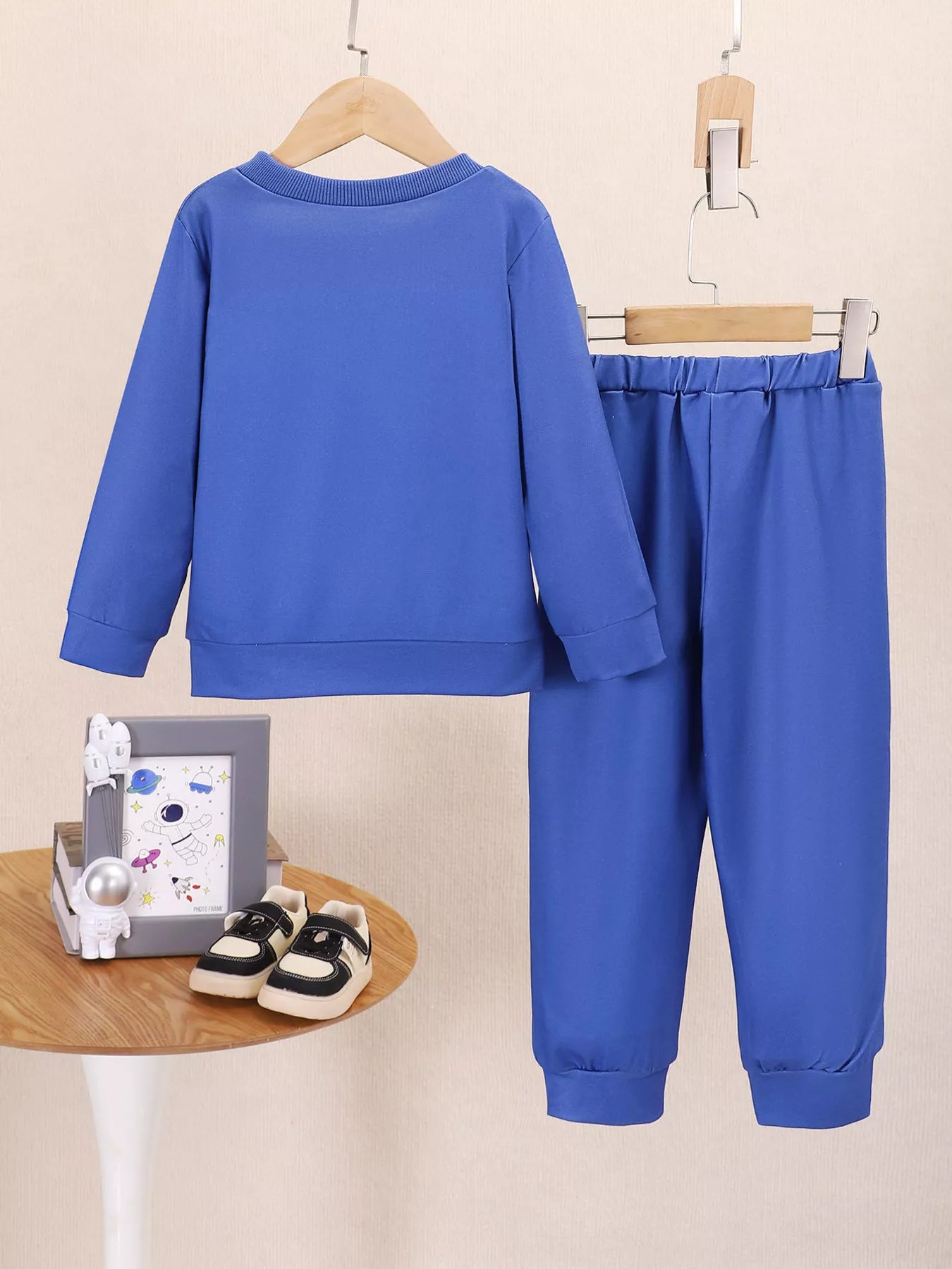 Children's Graphic Long Sleeve Top and Pants Set