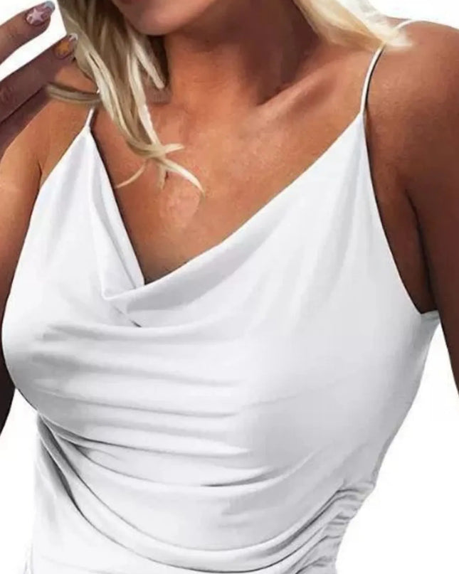 Side Drawstring Ruched Cami