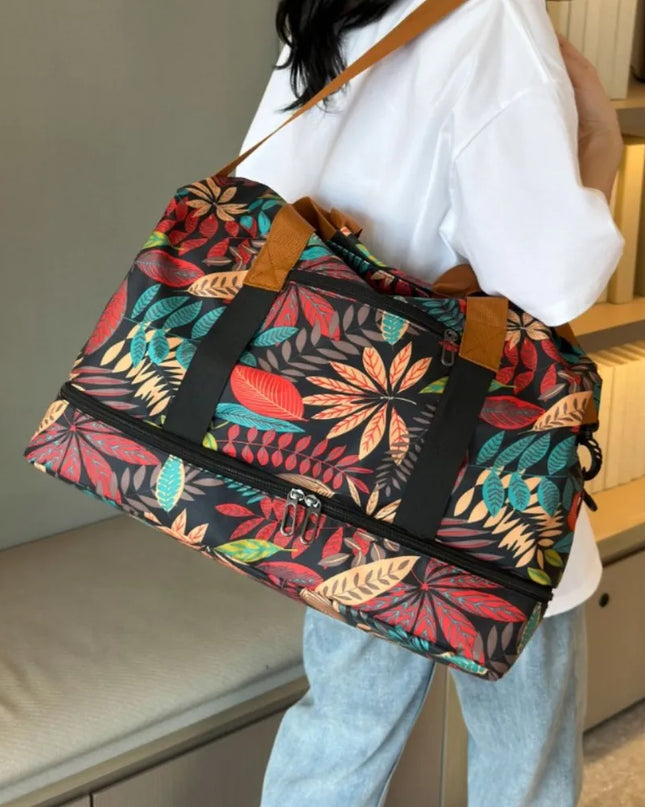 Canvas Printed Travel Bag