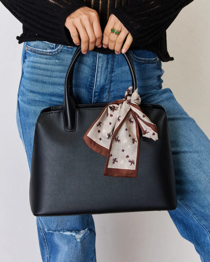 David Jones PU Leather Handbag