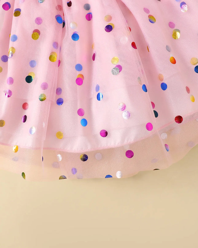 Children's Ruffled Graphic Bodysuit and Skirt Set