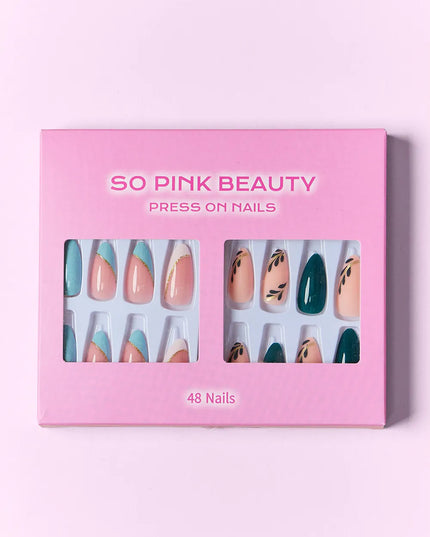 SO PINK BEAUTY Press On Nails 2 Packs 