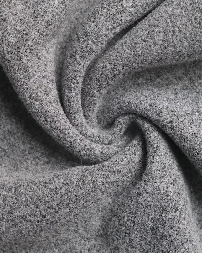 A-Line Long Sleeve Button-Down Dress