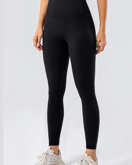 High Waist Wide Waistband Active Leggings 
