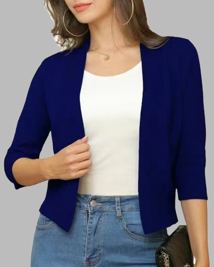 Open Front Cardigan Navy