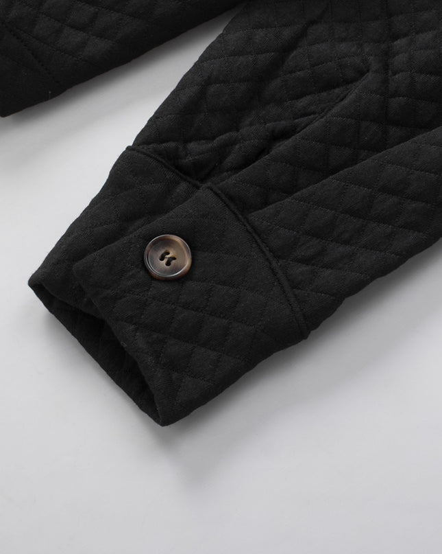 Button Down Collared Jacket