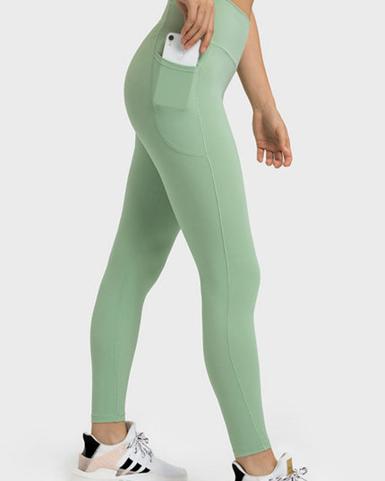 Millennia V-Waist Yoga Leggings with Pockets