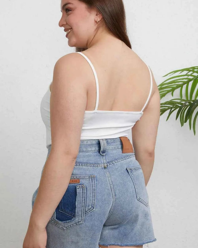 Basic Bae Full Size Round Neck Slim Cami