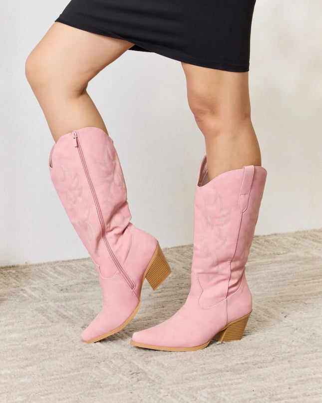 Forever Link Knee High Cowboy Boots