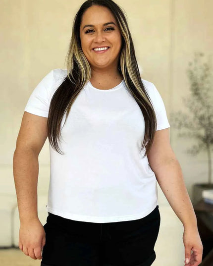 Basic Bae Full Size Round Neck Short Sleeve T-Shirt