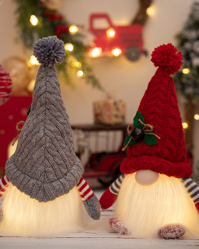 Light-Up Short Leg Faceless Gnome