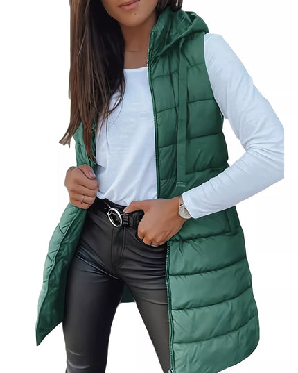 Zip Up Hooded Winter Coat