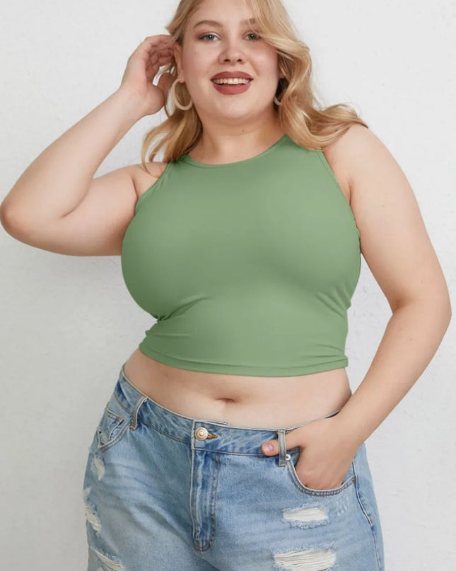 Basic Bae Full Size Round Neck Slim Tank