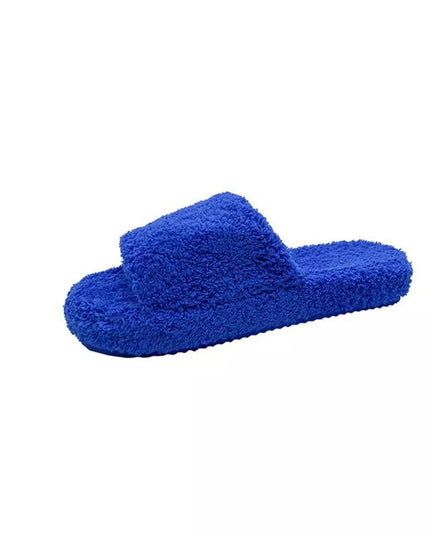 Open Toe Platform Slippers