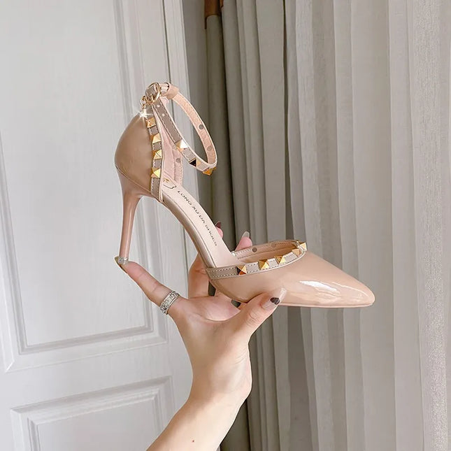 Point Toe Kitten Heels Pumps 