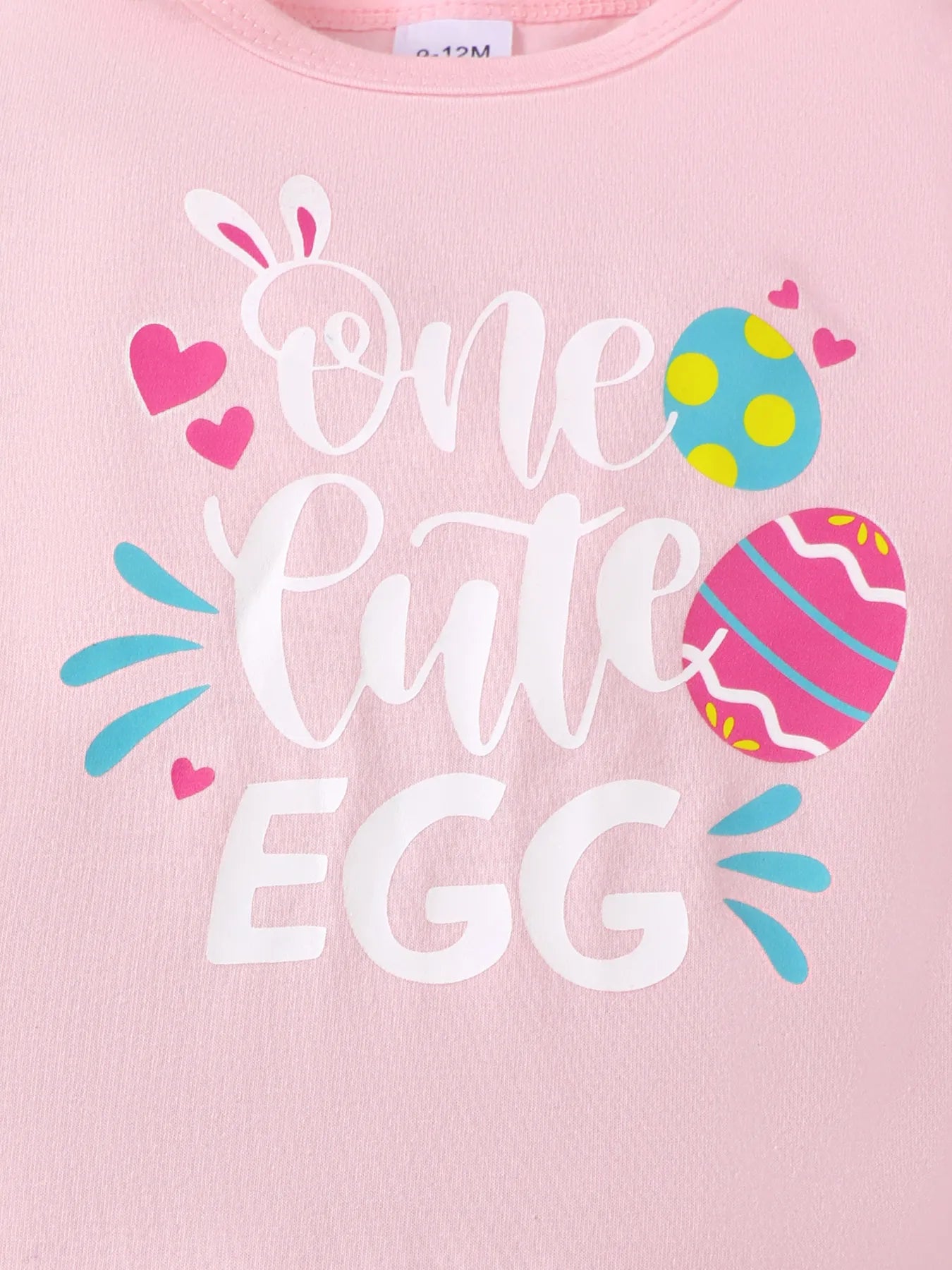 Children's Ruffled Graphic Bodysuit and Skirt Set