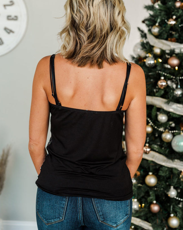Sequin Cami Top