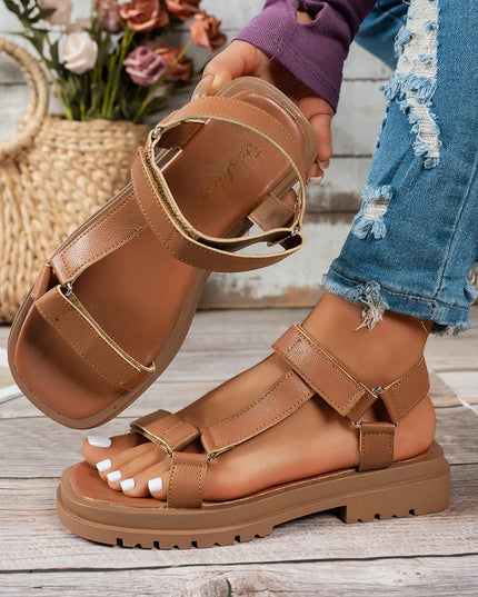 Open Toe Platform Sandals