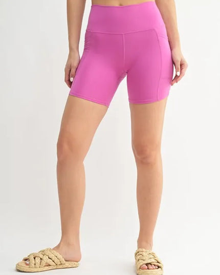 MONO B Venice Cloud Light Sculpt Biker Shorts 