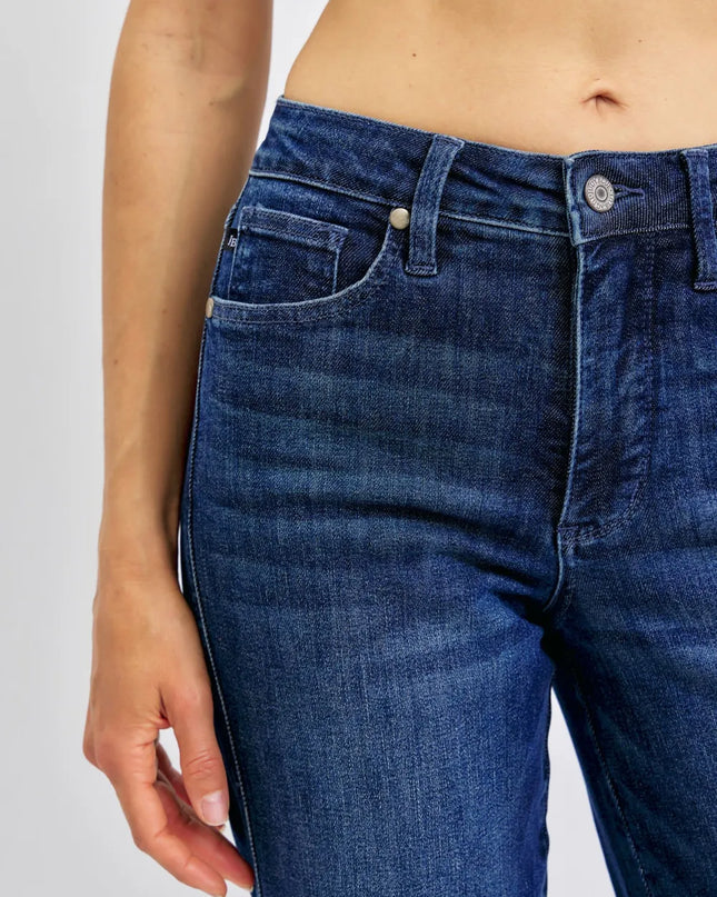 Judy Blue Full Size Tummy Control Straight Jeans Plus Size