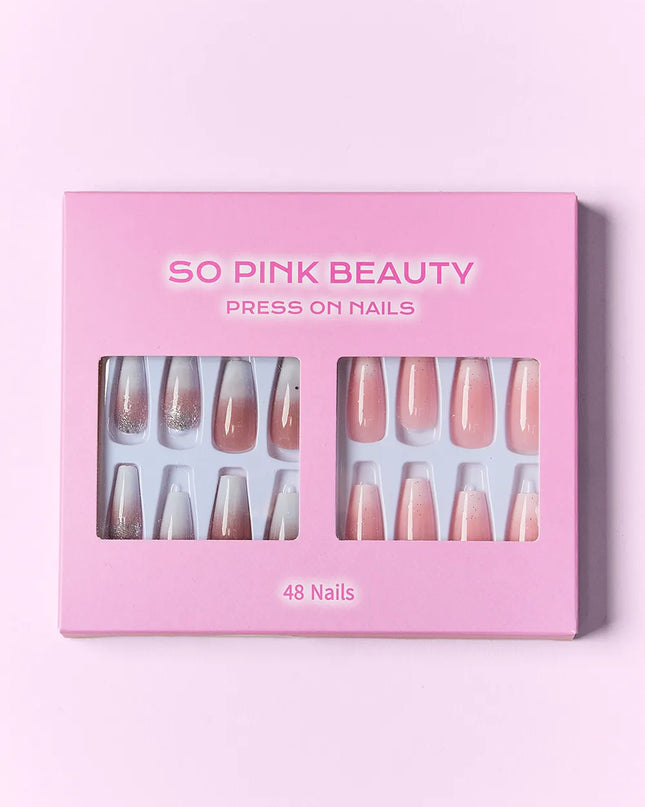 SO PINK BEAUTY Press On Nails 2 Packs 