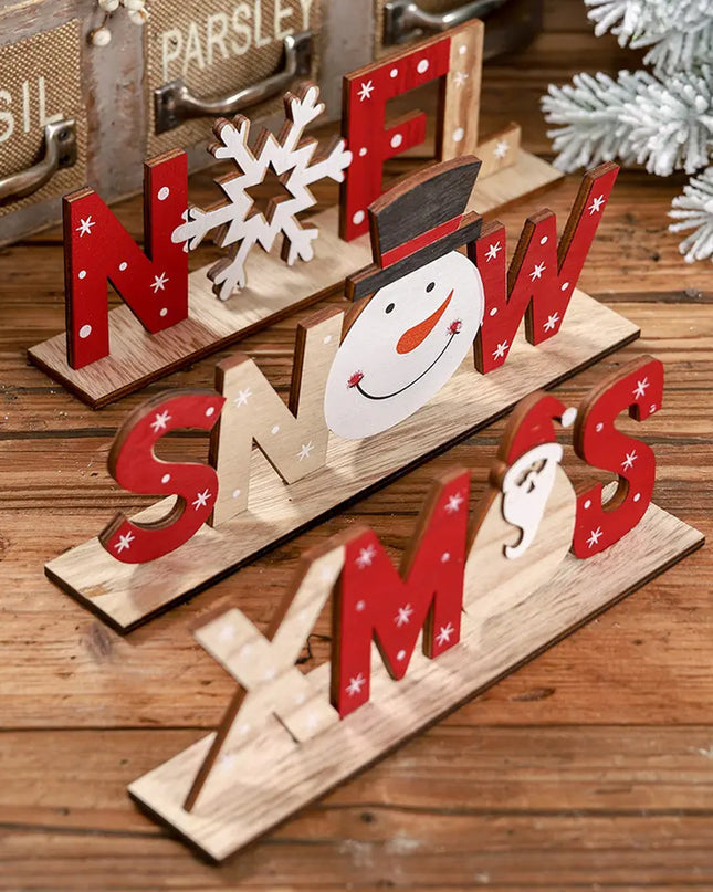 Assorted 2-Piece Christmas Element Ornament