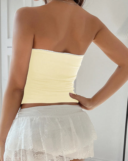Bow Detail Tube Top