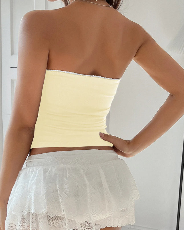 Bow Detail Tube Top