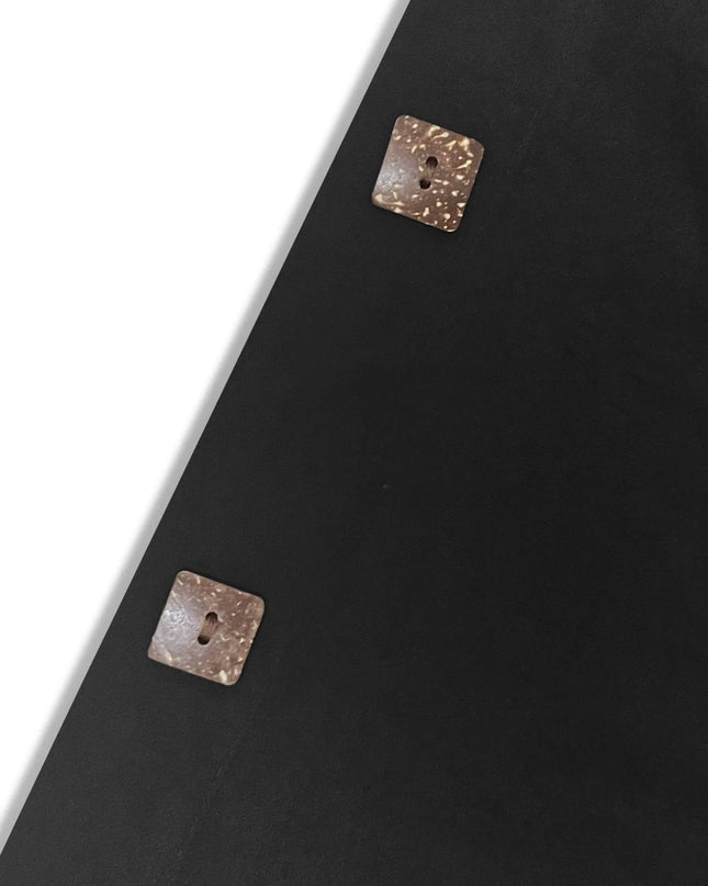 Lapel Collar Button-Front Longline Coat