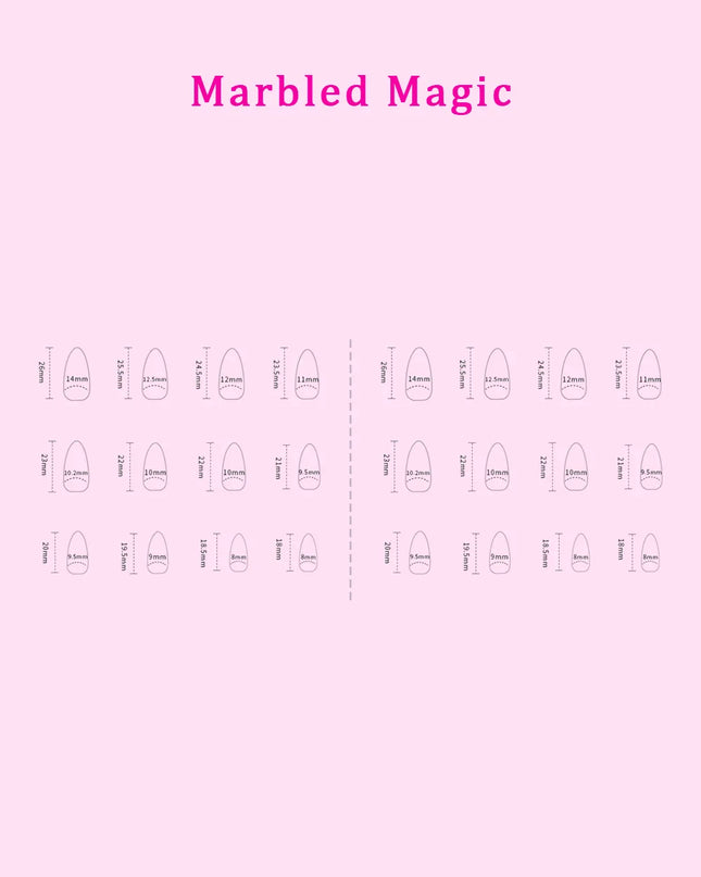 SO PINK BEAUTY Press On Nails 2 Packs 