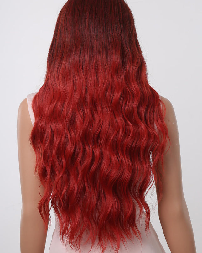 13*1" Full-Machine Wigs Synthetic Long Wave 27" 