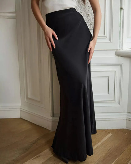 High-Waisted Maxi Skirt