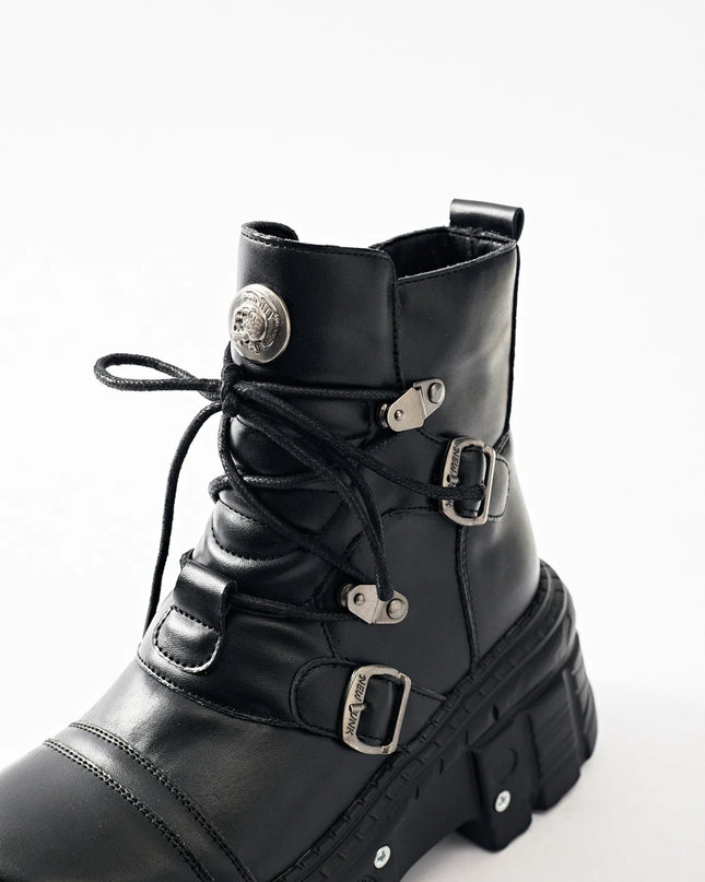 Lace Up Platform Boots