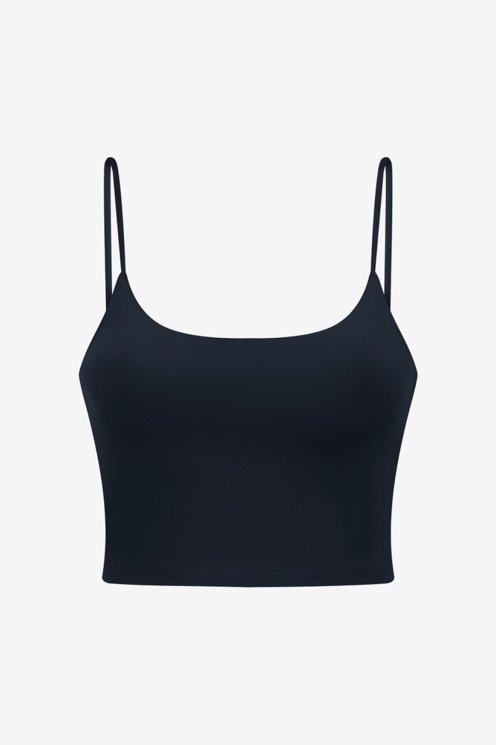 Millennia Feel Like Skin Scoop Neck Sports Cami Black